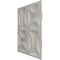 Ekena Millwork 19 5/8in. W x 19 5/8in. H York EnduraWall Decorative 3D Wall Panel Covers 2.67 Sq. Ft. WP20X20YOCSV - alternate 2